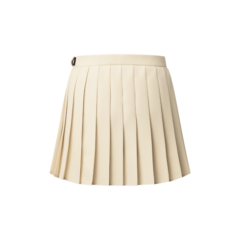 Ready-to-Wear Skirts and Shorts Belt Detail Pleated Mini Skirt | Louis Vuitton ® (Product zoom)