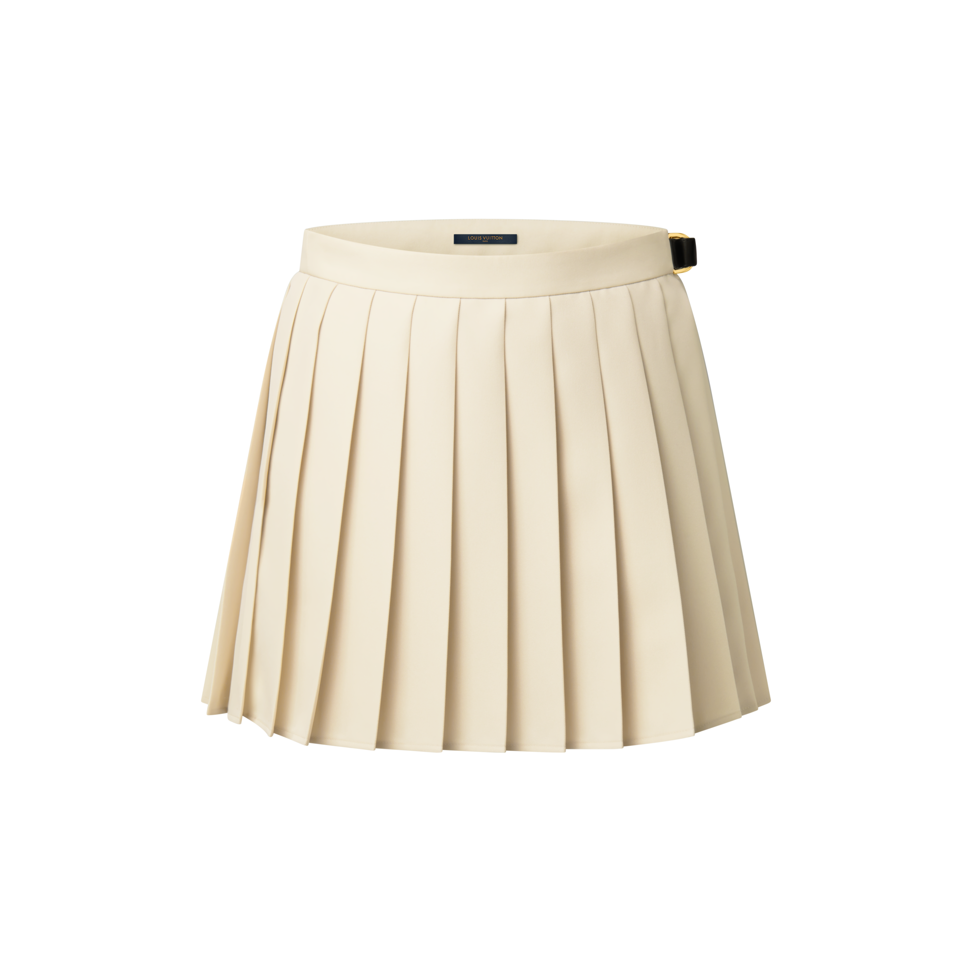  Ready-to-Wear Skirts and Shorts Belt Detail Pleated Mini Skirt | Louis Vuitton ® (Product zoom)