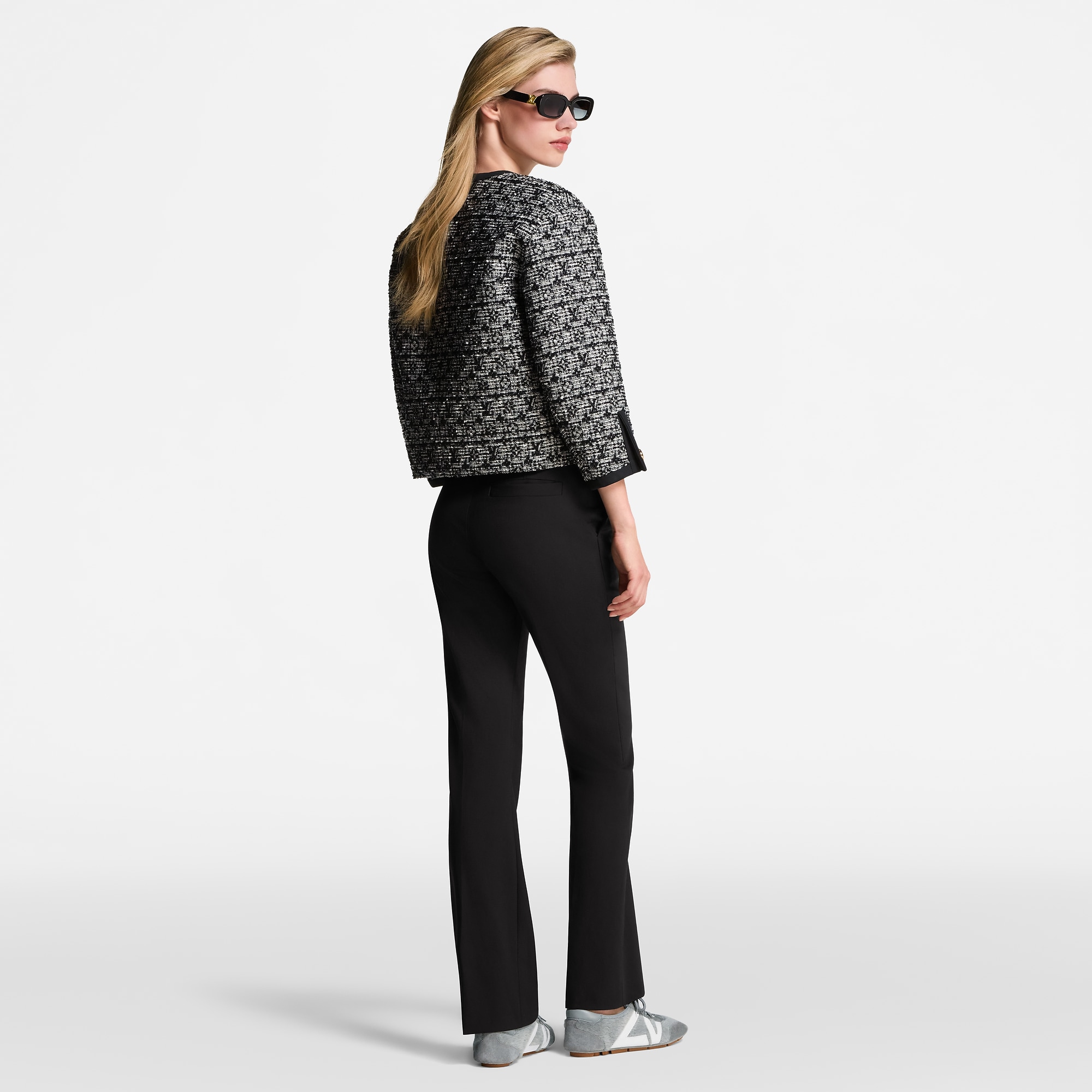 Belt Detail Tailored Pants