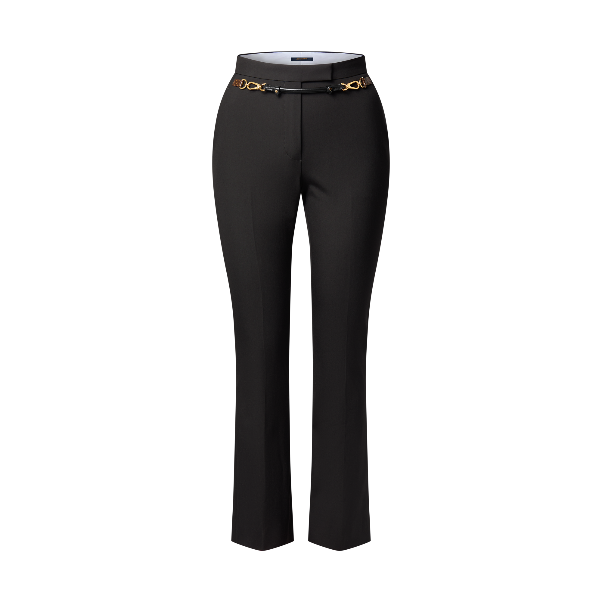 Belt Detail Tailored Pants