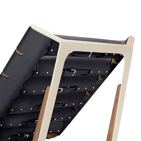 Home and Art of Dining Furniture Belt Lounge Chair By Atelier Oï | Louis Vuitton ® (Product zoom)