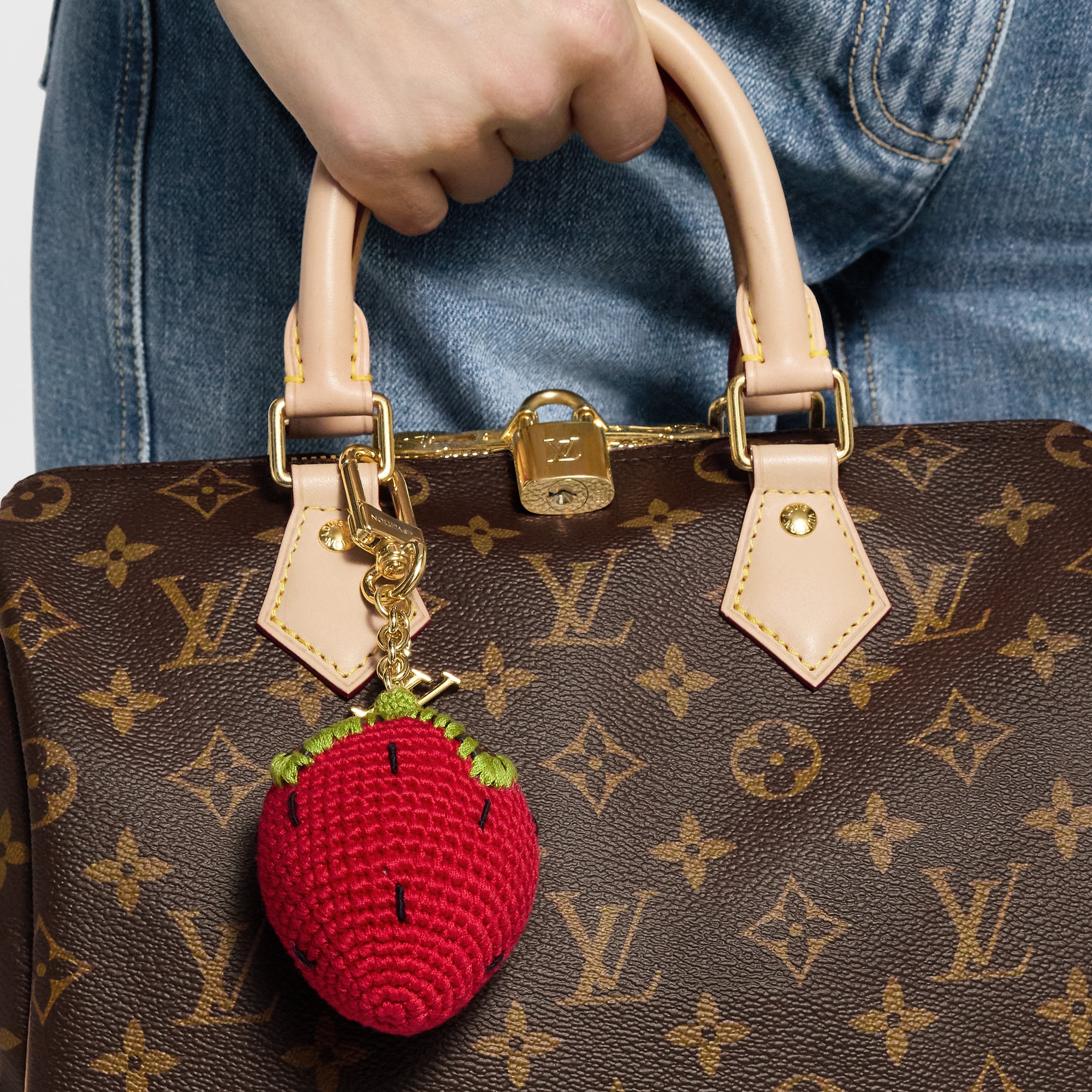 Berrylicious Crochet Bag Charm