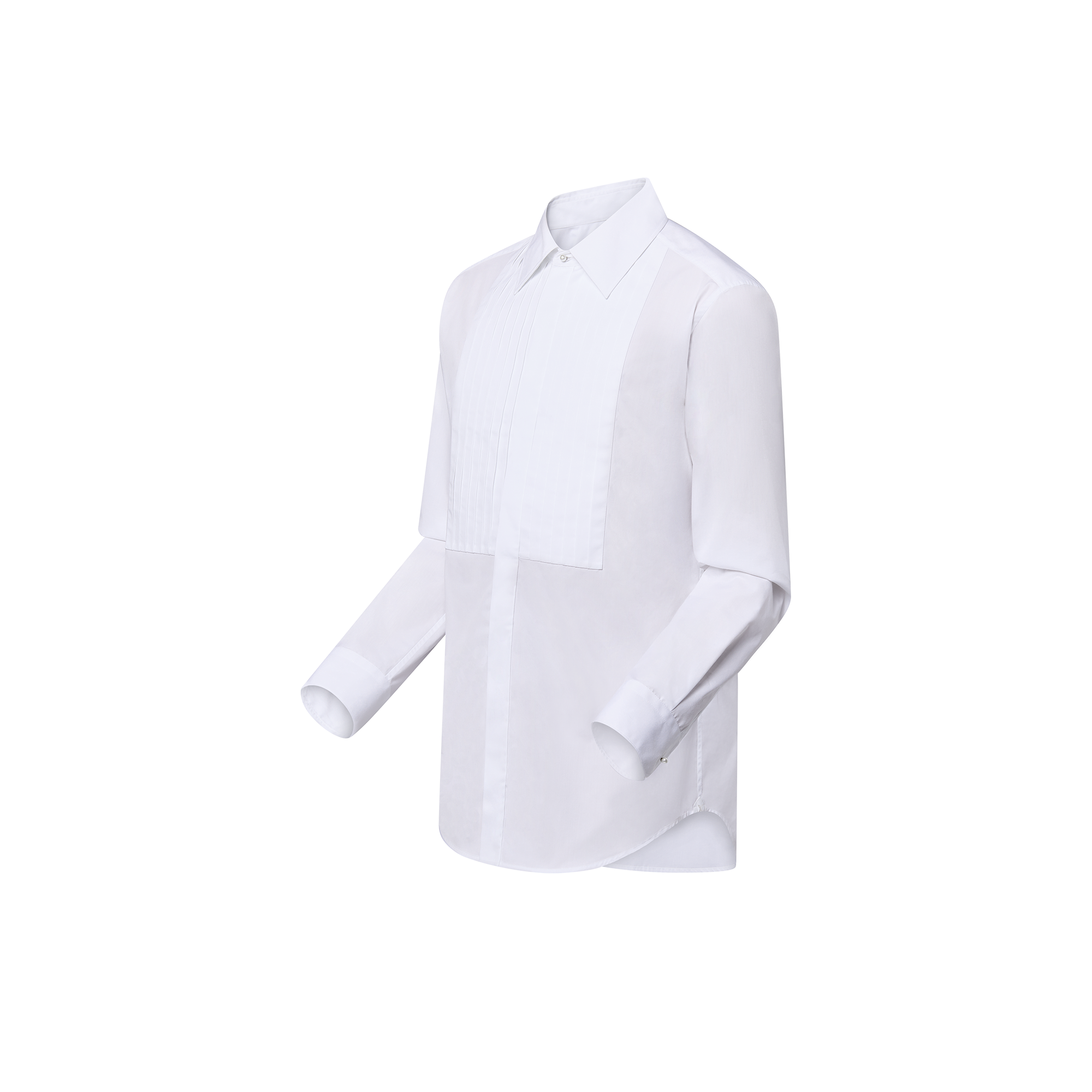  Ready-to-Wear Shirts Bib-Front Cotton Evening Shirt | Louis Vuitton ® (Product zoom)