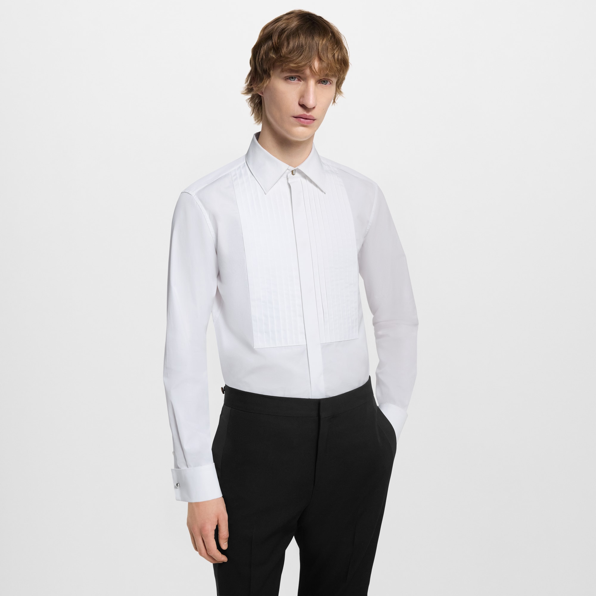  Ready-to-Wear Shirts Bib-Front Evening Shirt | Louis Vuitton ® (Product zoom)