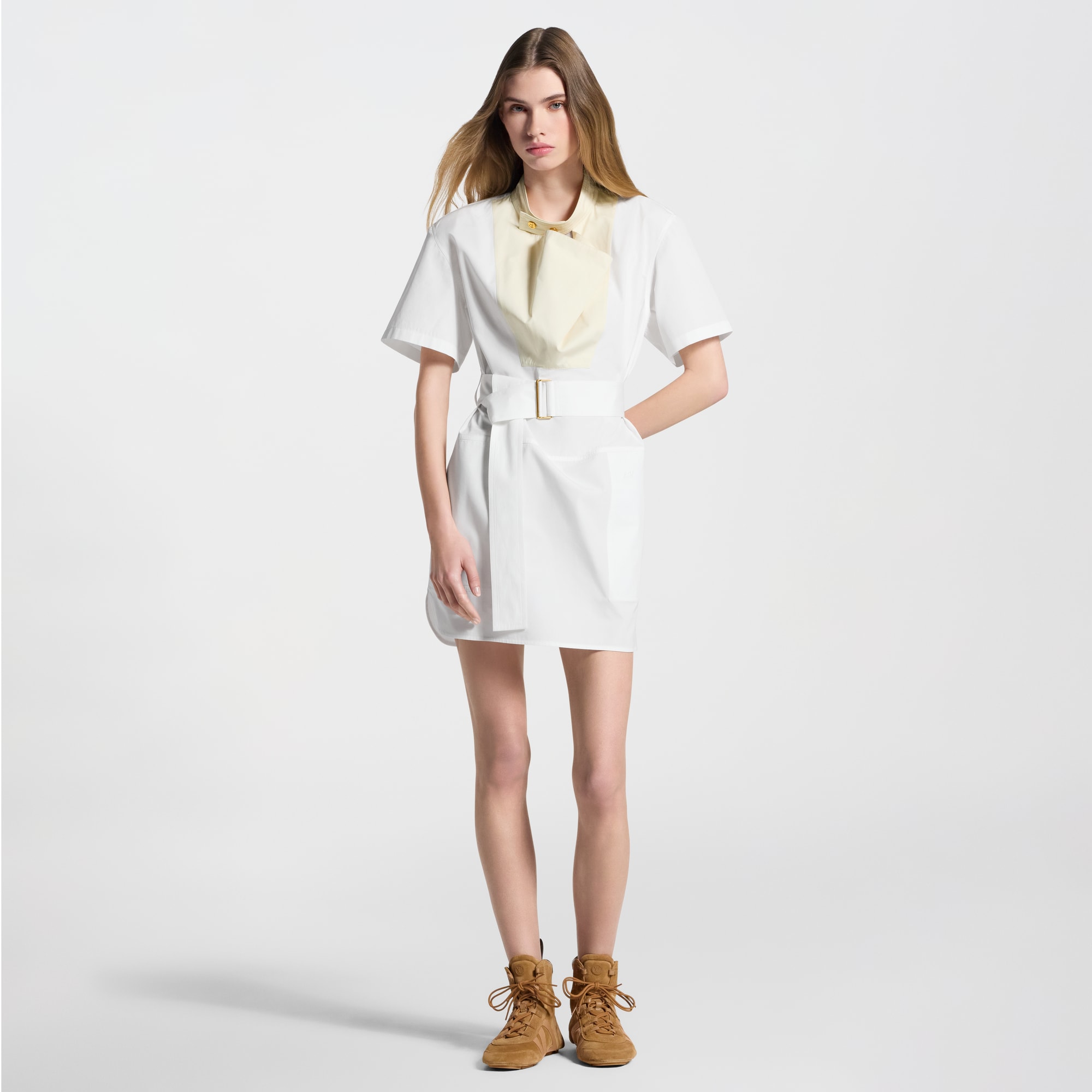 Graphic Trim Technical Jersey Dress - Women - Ready-to-Wear | LOUIS VUITTON
