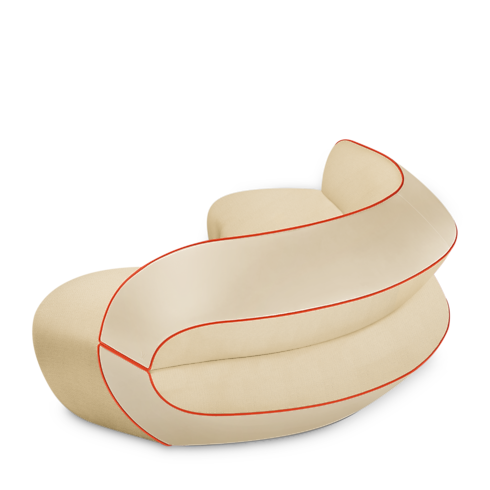 Home and Art of Dining Furniture Binda Sofa By Raw Edges | Louis Vuitton ® (Product zoom)