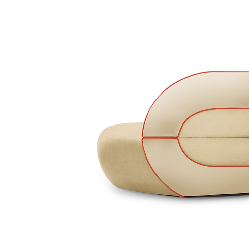 Home and Art of Dining Furniture Binda Sofa By Raw Edges | Louis Vuitton ® (Product zoom)