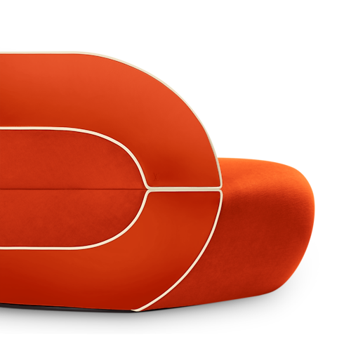 Home and Art of Dining Furniture Binda Sofa By Raw Edges | Louis Vuitton ® (Product zoom)