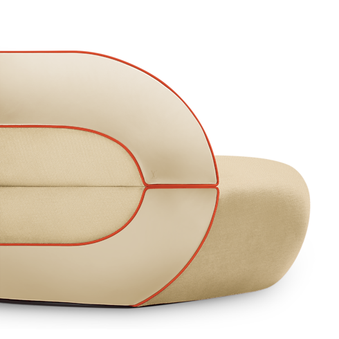 Home and Art of Dining Furniture Binda Sofa By Raw Edges | Louis Vuitton ® (Product zoom)