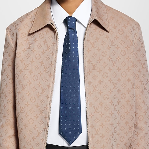 S00 Accessories Ties and Pocket Squares Blason Dots Tie | Louis Vuitton ® (Product zoom)