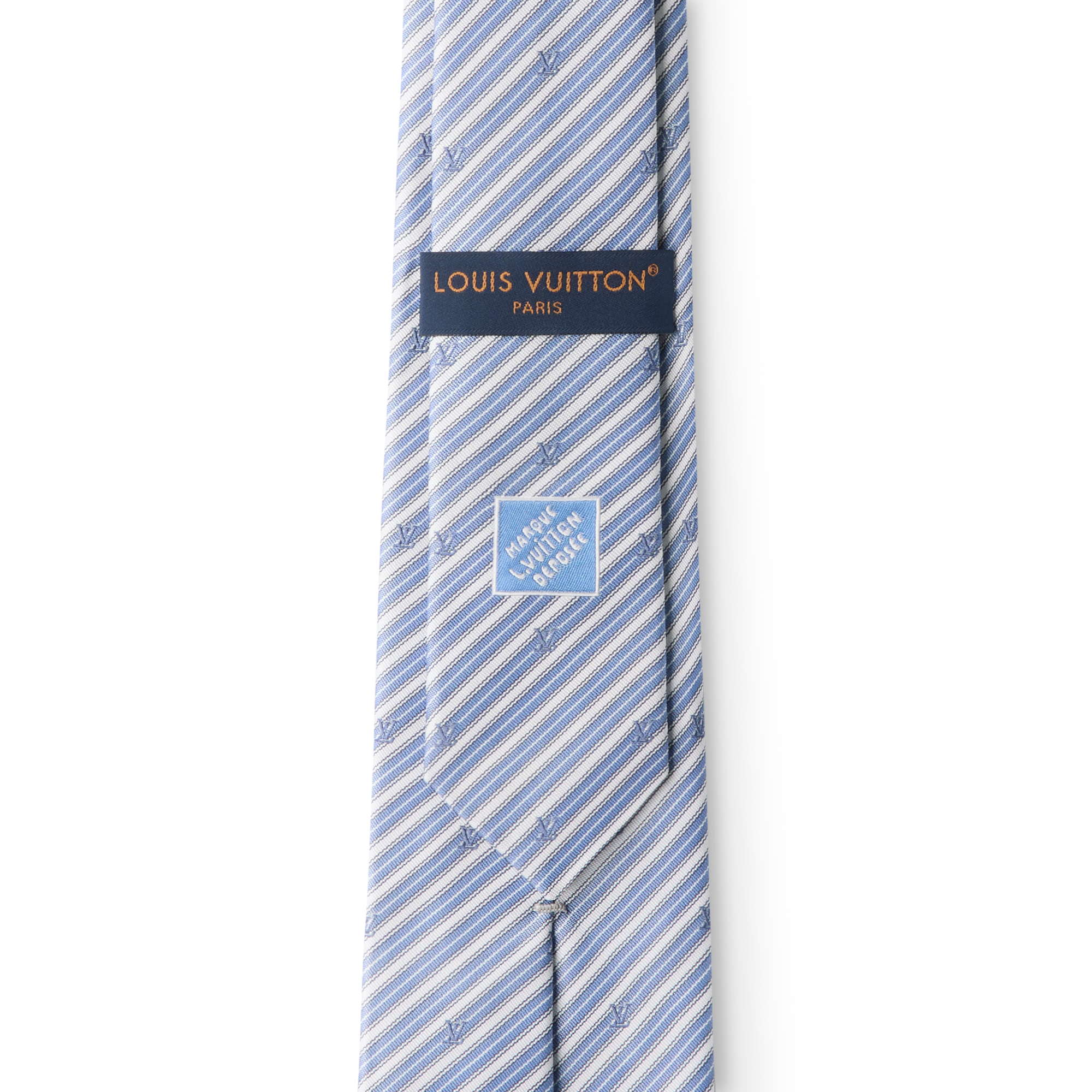 S00 Accessories Ties and Pocket Squares Blason Stripes Tie | Louis Vuitton ® (Product zoom)