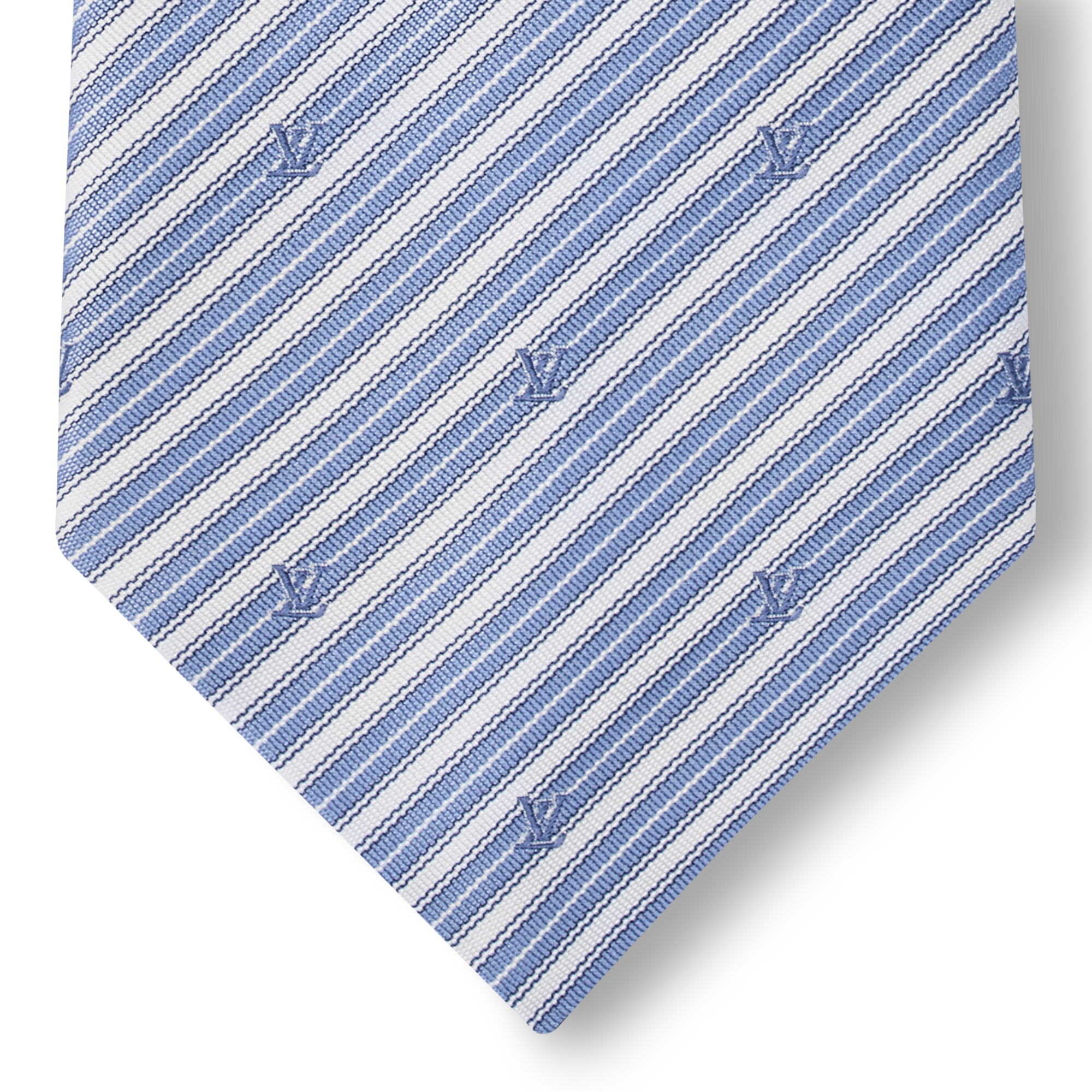 S00 Accessories Ties and Pocket Squares Blason Stripes Tie | Louis Vuitton ® (Product zoom)