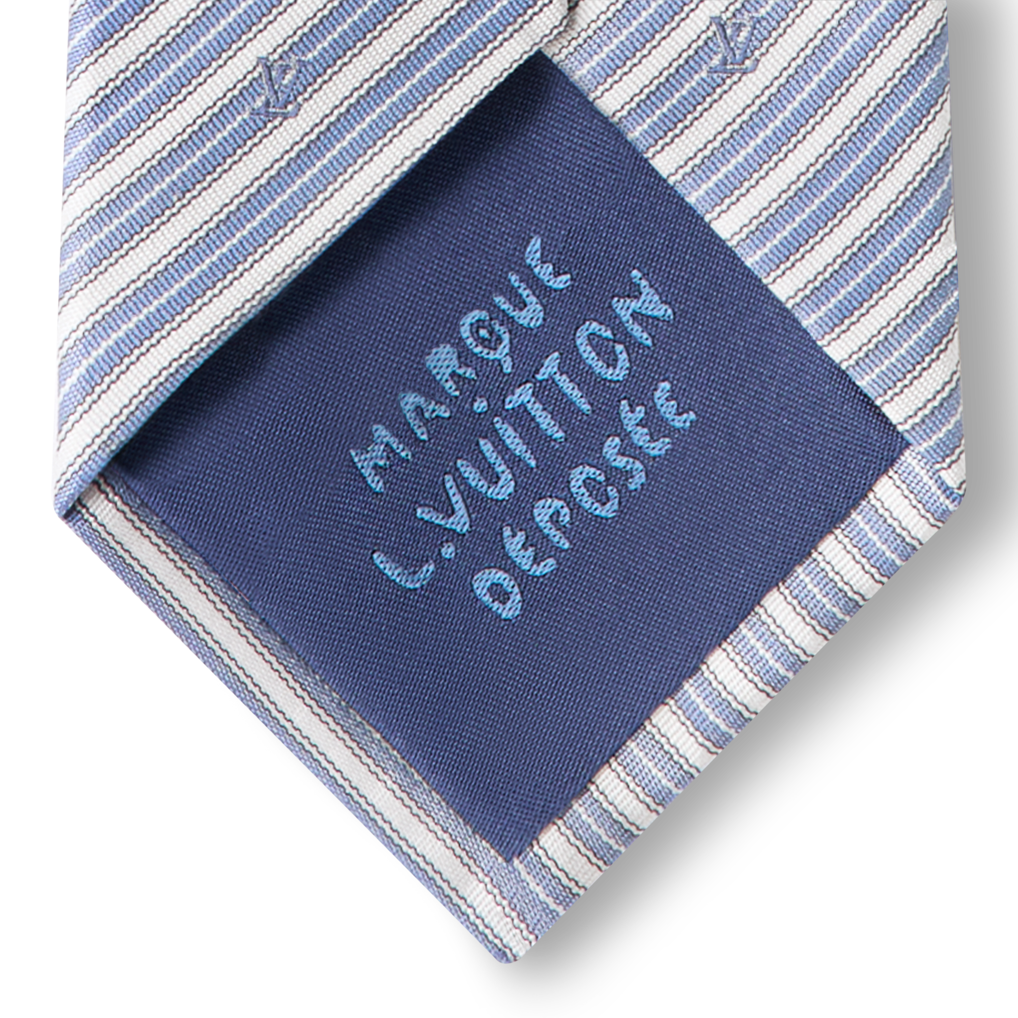 S00 Accessories Ties and Pocket Squares Blason Stripes Tie | Louis Vuitton ® (Product zoom)
