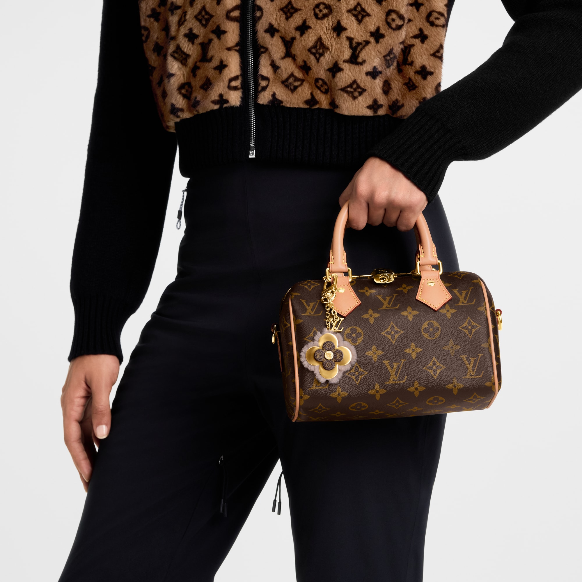 S00 Accessories Key Holders and Bag Charms Blooming Flowers Bag Charm | Louis Vuitton ® (Product zoom)