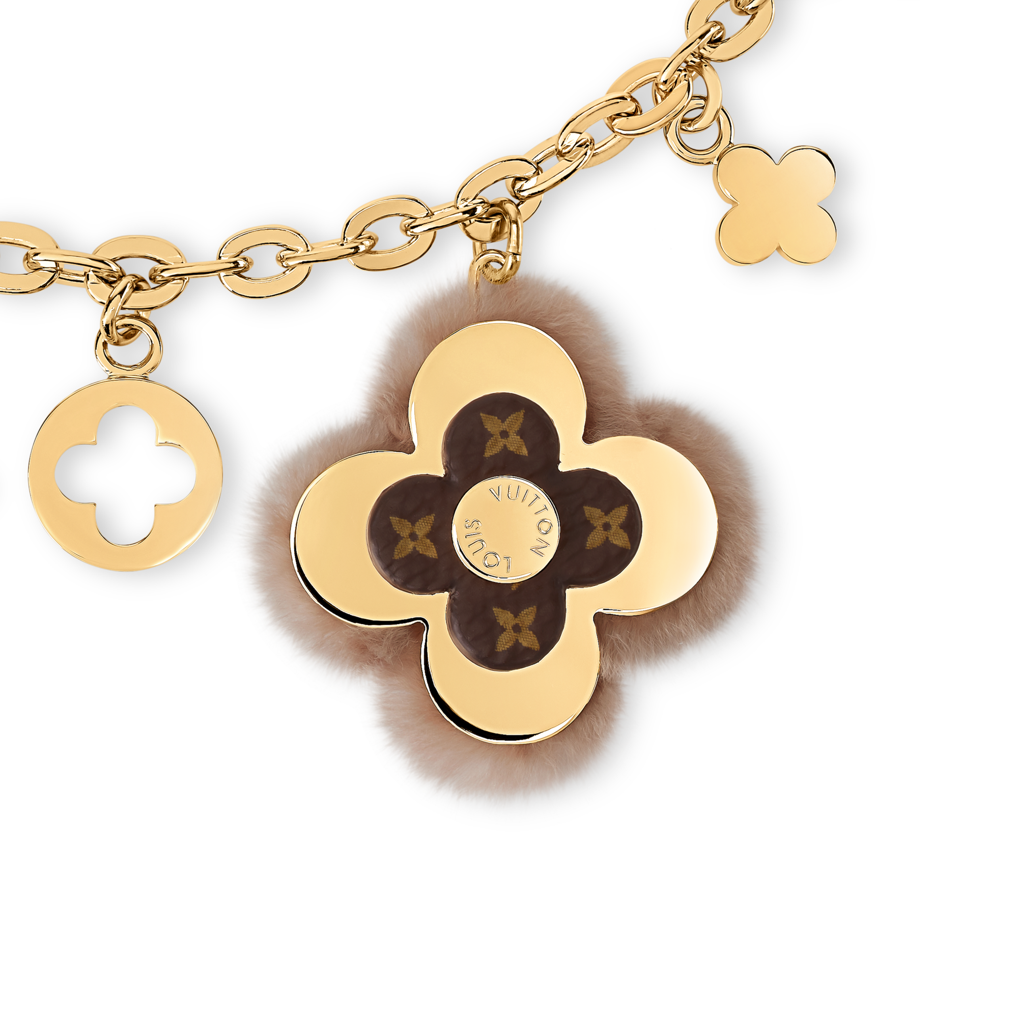 S00 Accessories Key Holders and Bag Charms Blooming Flowers Chain Bag Charm | Louis Vuitton ® (Product zoom)