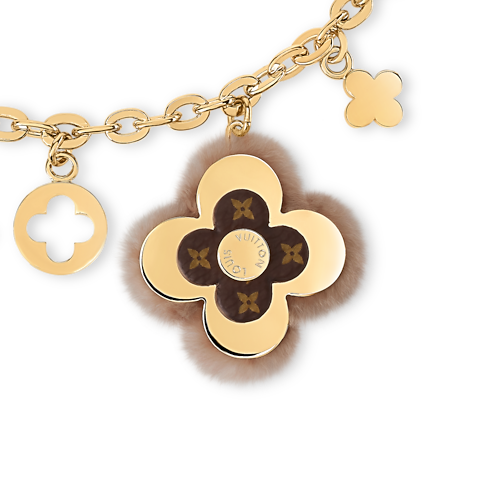 S00 Accessories Key Holders and Bag Charms Blooming Flowers Chain Bag Charm | Louis Vuitton ® (Product zoom)