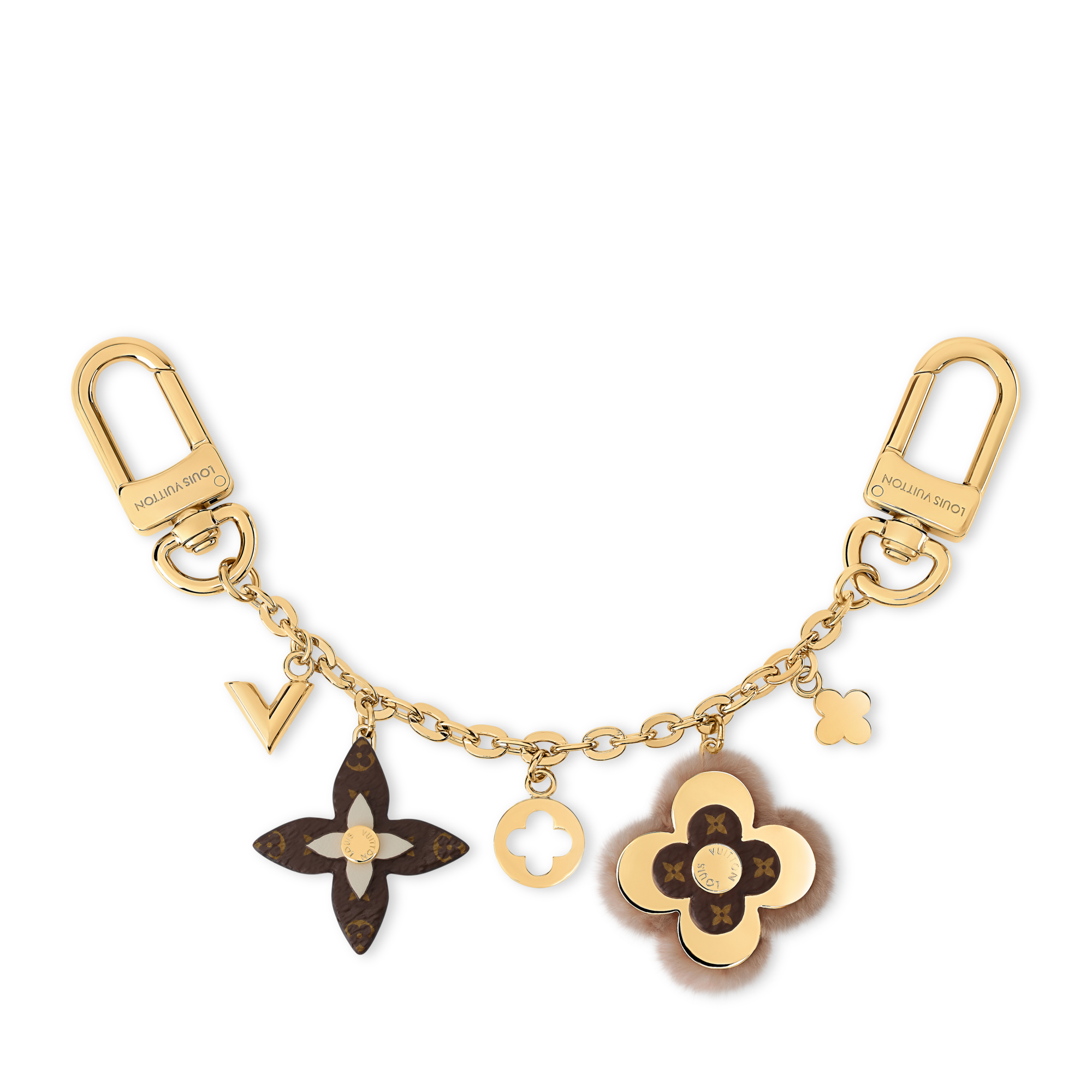 S00 Accessories Key Holders and Bag Charms Blooming Flowers Chain Bag Charm | Louis Vuitton ® (Product zoom)