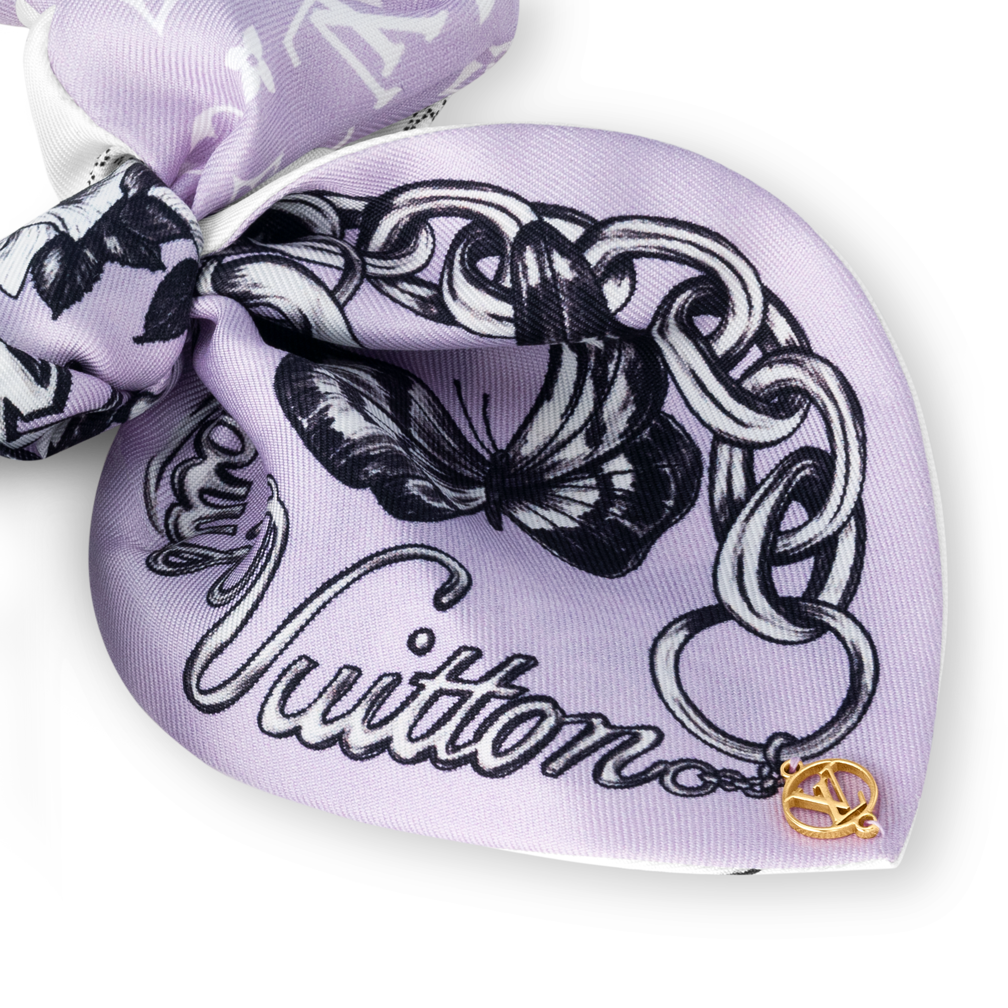S00 Accessories Hair Accessories Blooming Monogram Scrunchy | Louis Vuitton ® (Product zoom)