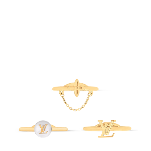 S00 Fashion Jewelry Rings Blooming Pearls Ring Set | Louis Vuitton ® (Product zoom)