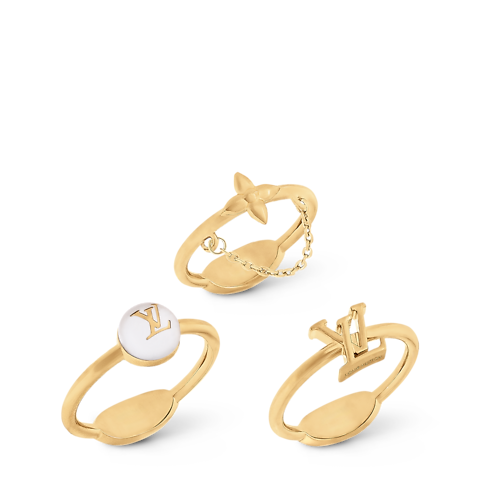 S00 Fashion Jewelry Rings Blooming Pearls Ring Set | Louis Vuitton ® (Product zoom)