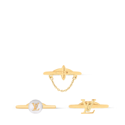 S00 Fashion Jewelry Rings Blooming Pearls Ring Set | Louis Vuitton ® (Product zoom)