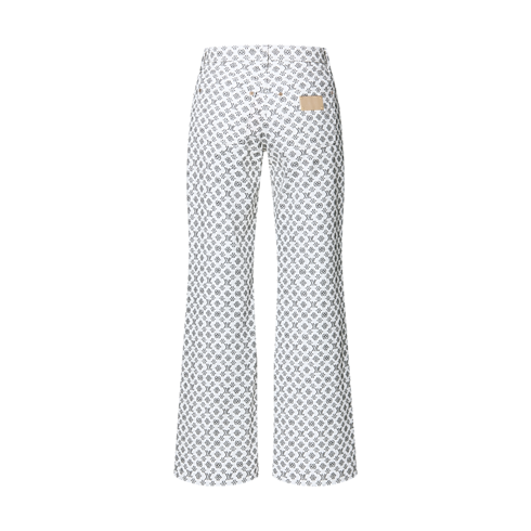 Ready-to-Wear Pants Blurry Monogram Coupé Jeans | Louis Vuitton ® (Product zoom)