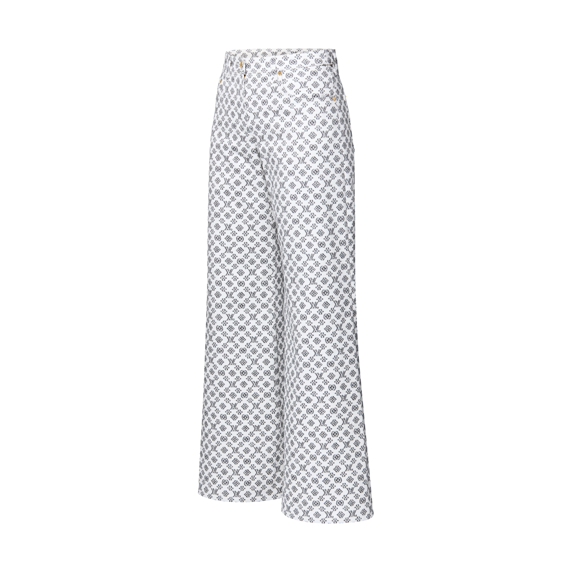  Ready-to-Wear Pants Blurry Monogram Coupé Jeans | Louis Vuitton ® (Product zoom)
