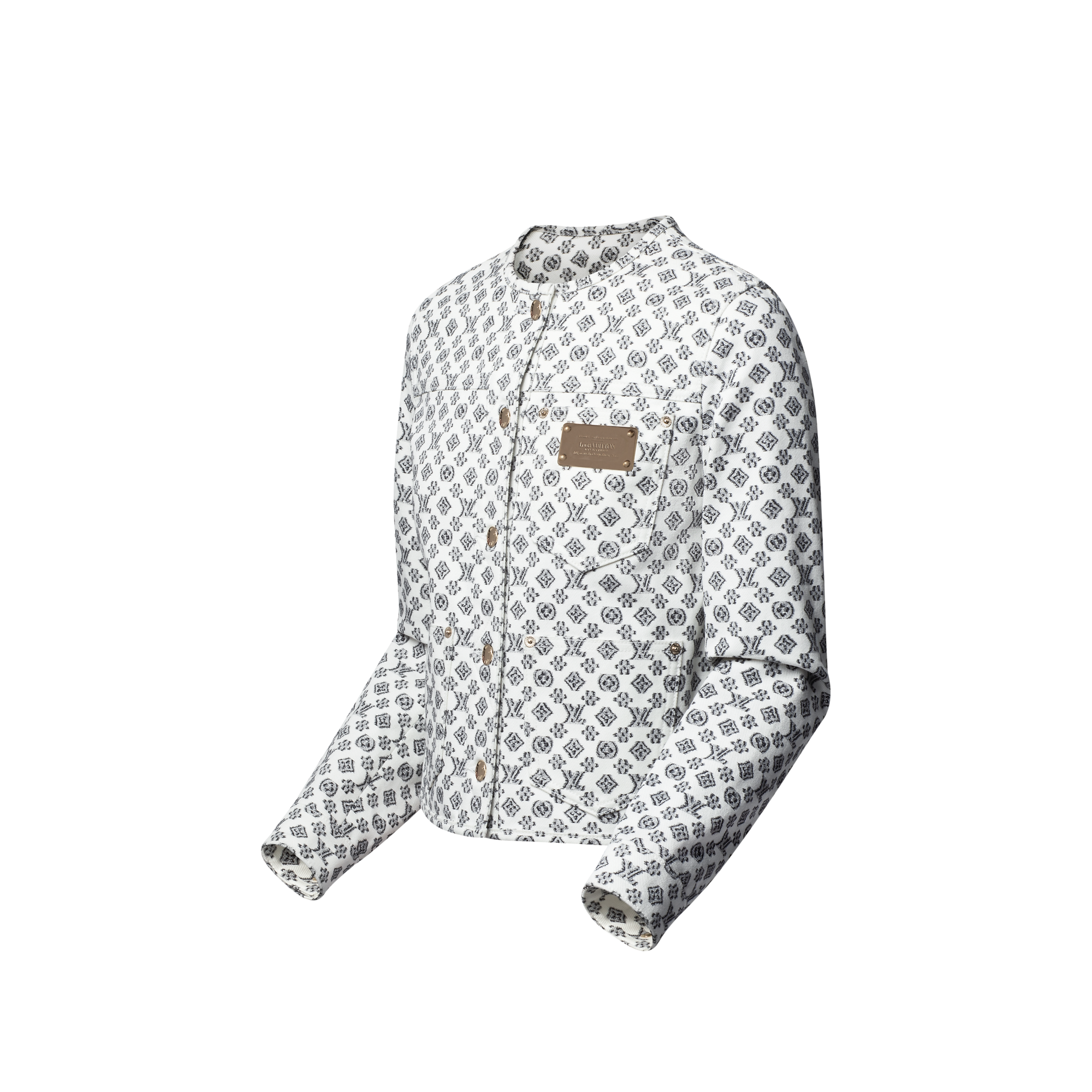 Blurry Monogram Jacket
