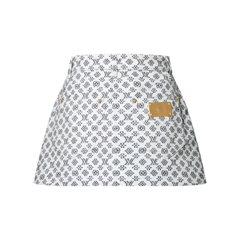 Ready-to-Wear Skirts and Shorts Blurry Monogram Mini Skirt | Louis Vuitton ® (Product zoom)