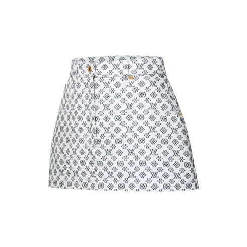 Ready-to-Wear Skirts and Shorts Blurry Monogram Mini Skirt | Louis Vuitton ® (Product zoom)