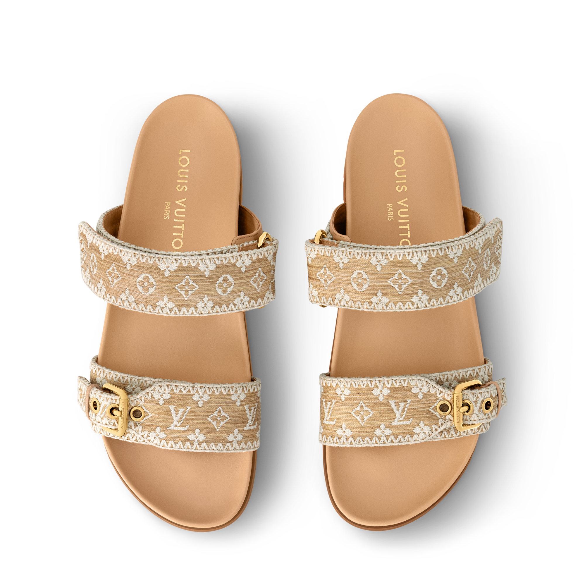  Shoes Mules and Slides Bom Dia Flat Comfort Mule | Louis Vuitton ® (Product zoom)