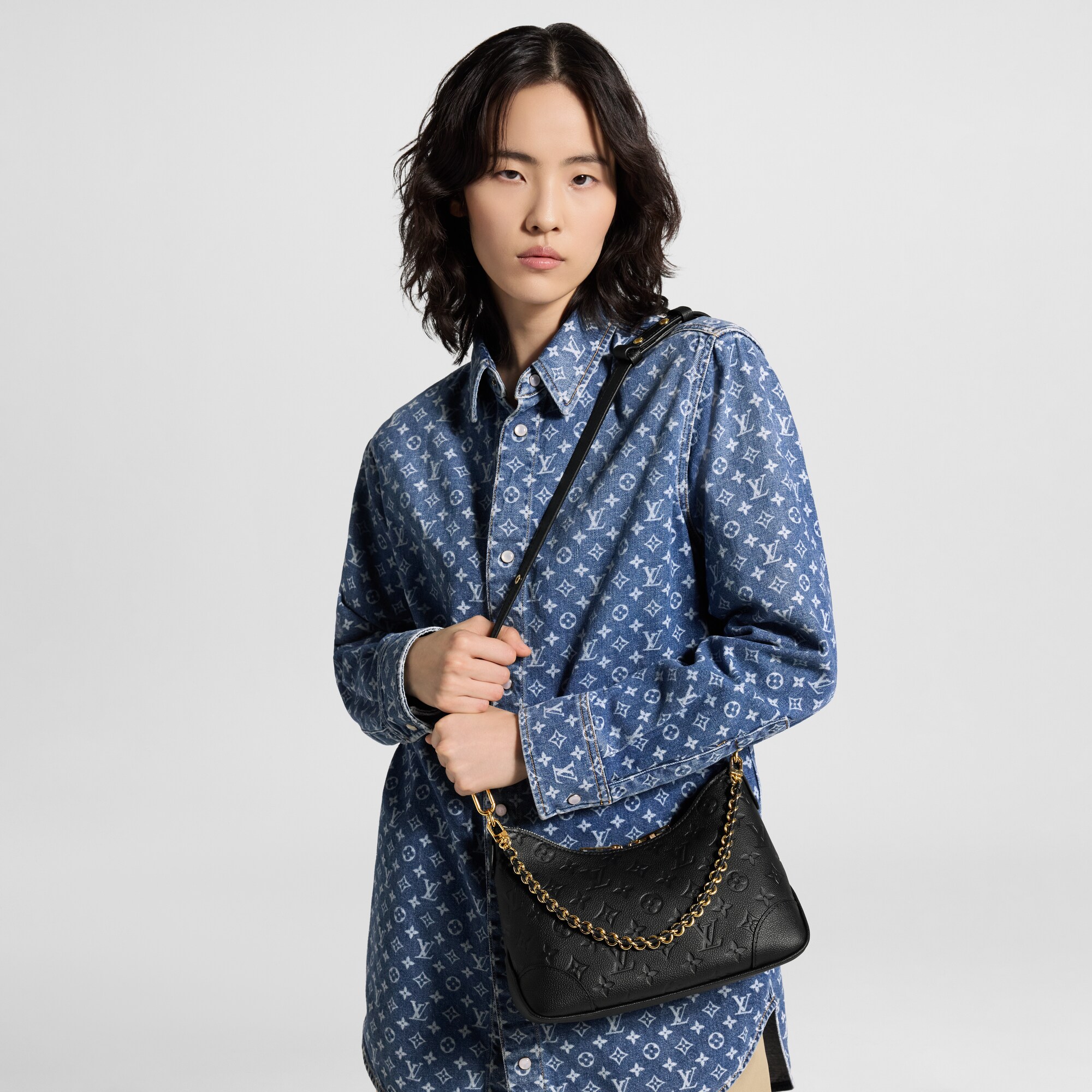 Boulogne Monogram Empreinte Leather - Women - Handbags | LOUIS 