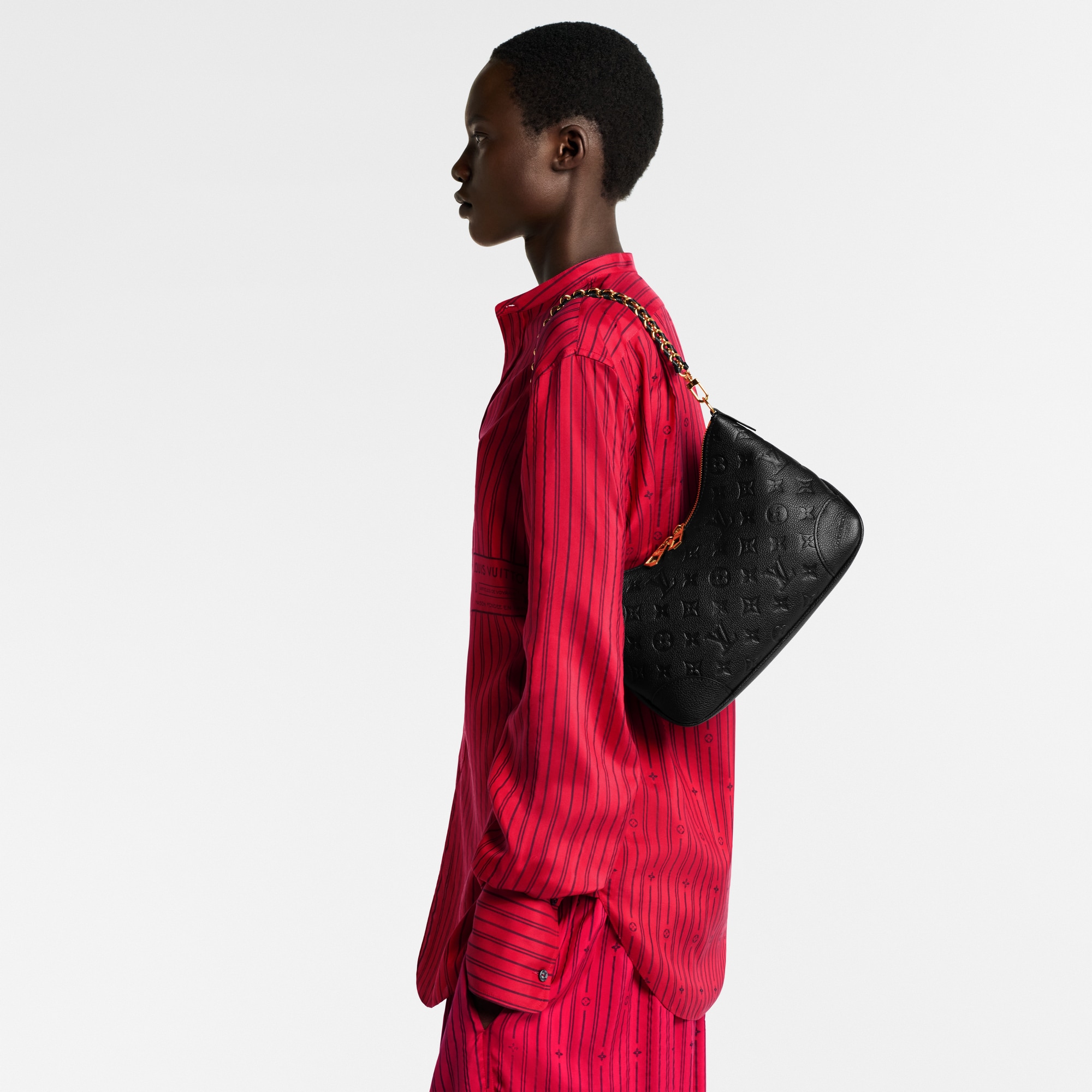 Monogram Empreinte Leather Handbags All Handbags Boulogne PM | Louis Vuitton ® (Product zoom)