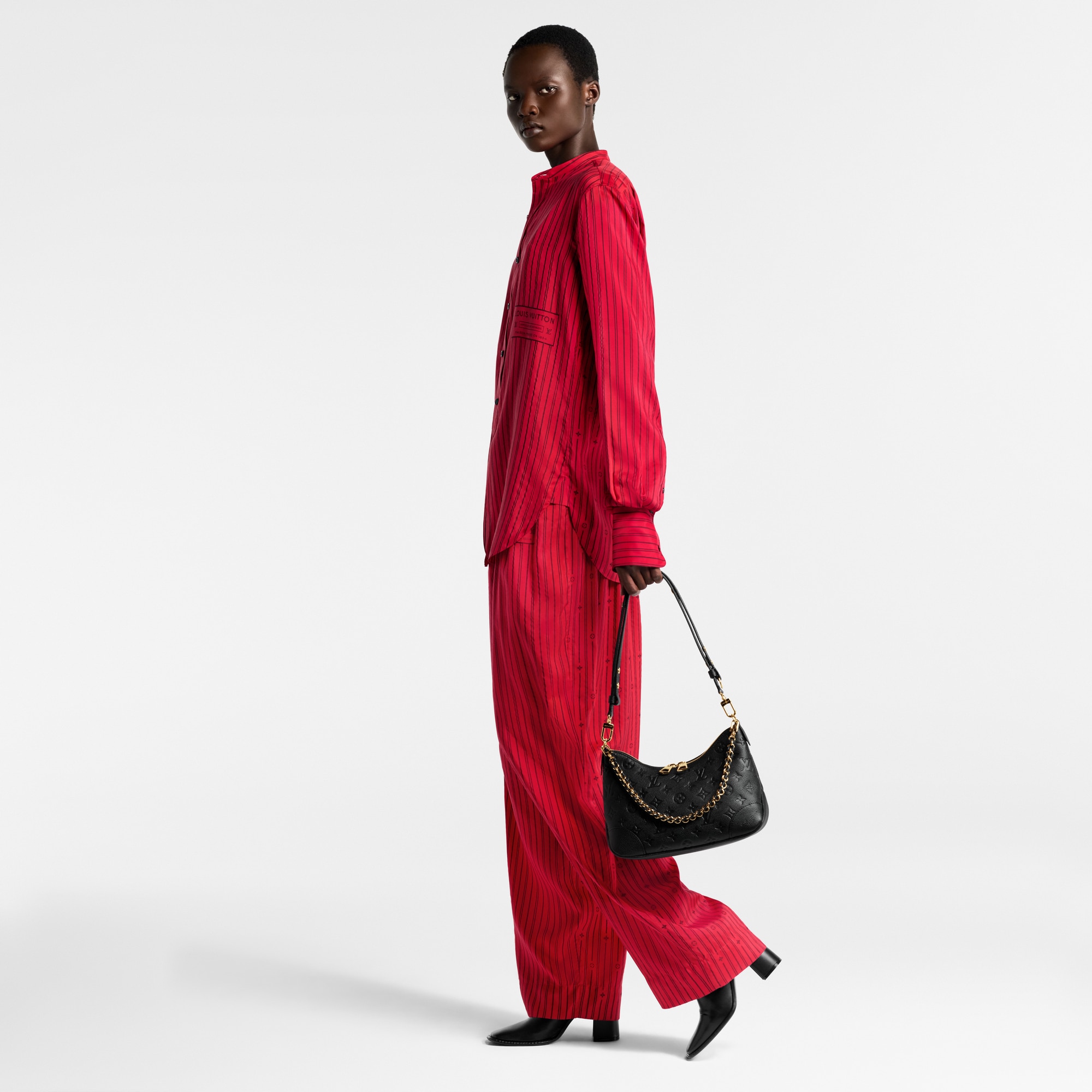 Monogram Empreinte Leather Handbags All Handbags Boulogne PM | Louis Vuitton ® (Product zoom)