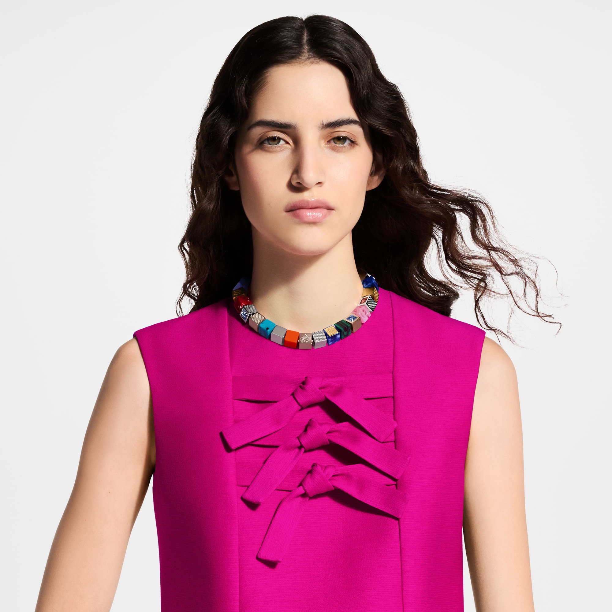louis vuitton dress pink 2017 Long Dress