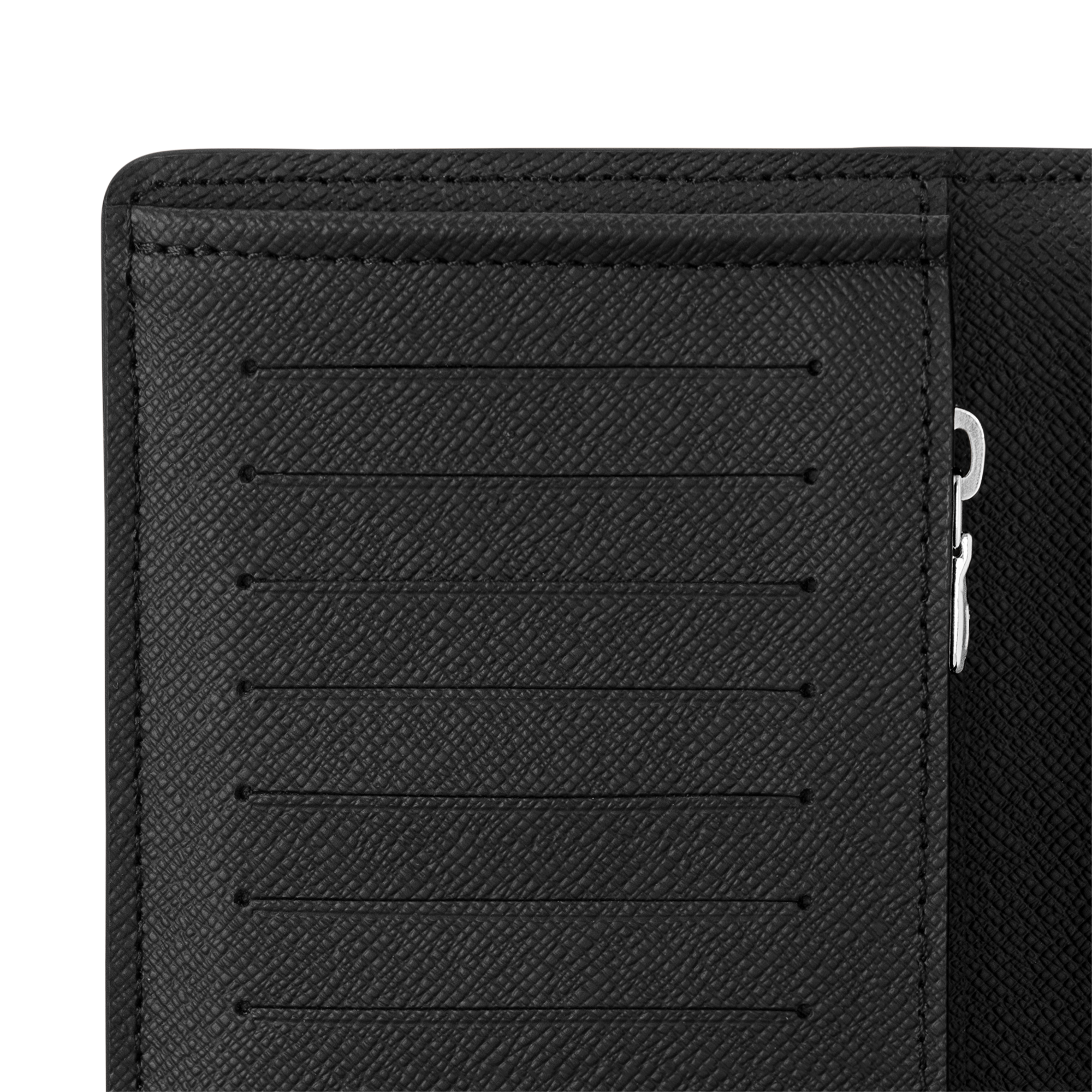 Damier Graphite Canvas Personalization Leather Goods } Brazza Wallet | Louis Vuitton ® (Product zoom)
