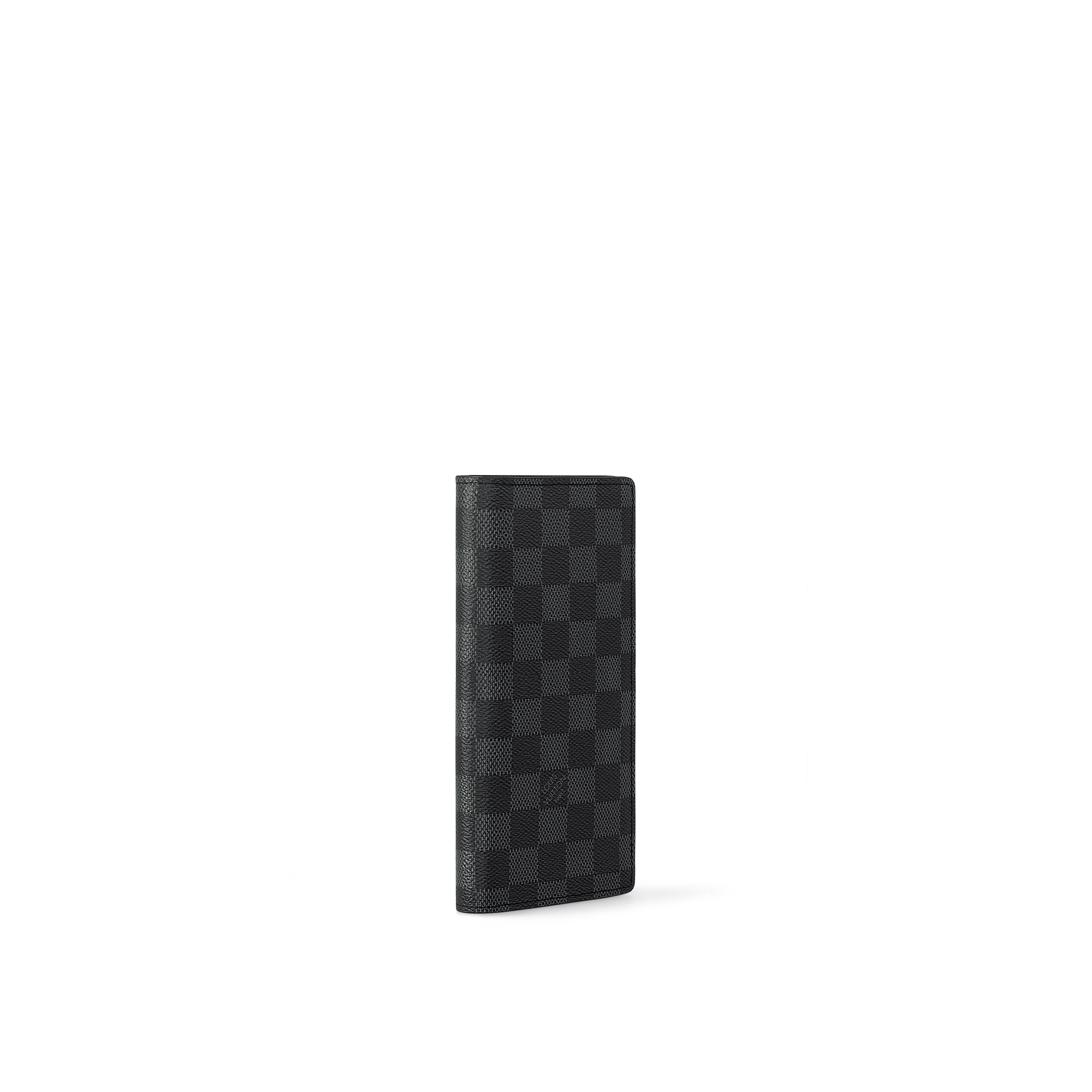 Damier Graphite Canvas Personalization Leather Goods } Brazza Wallet | Louis Vuitton ® (Product zoom)