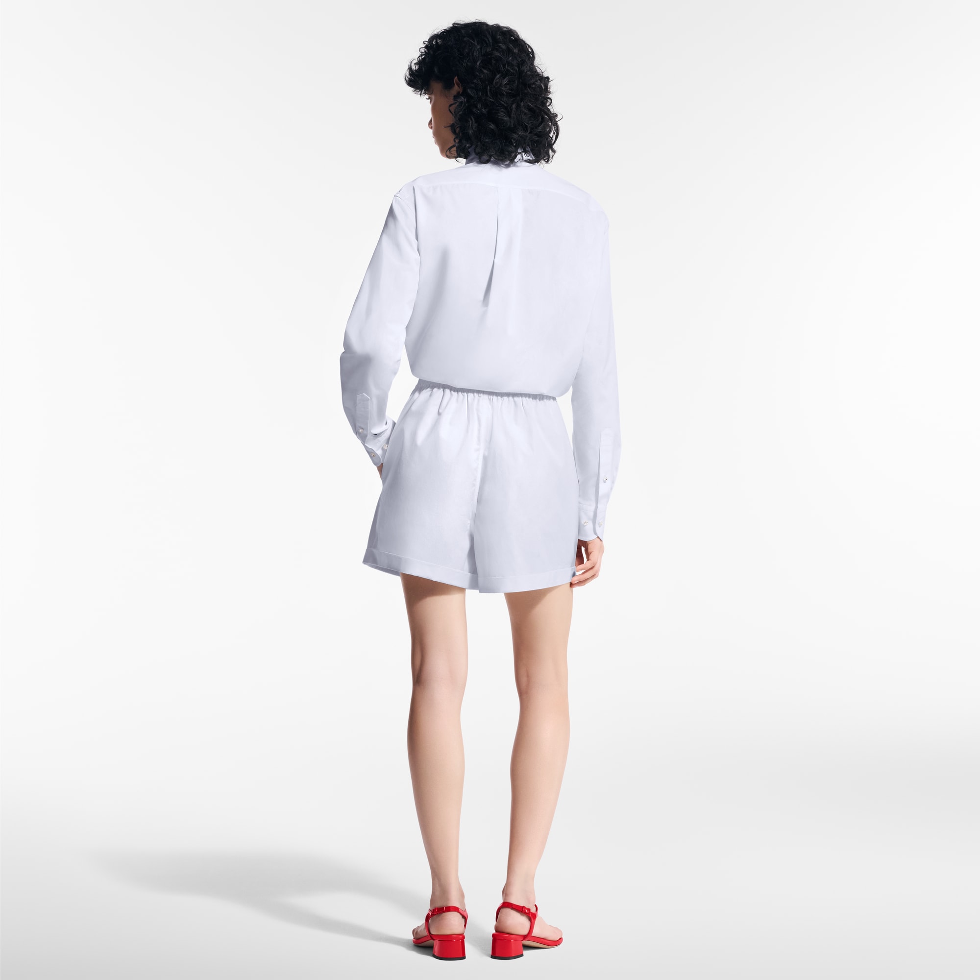  Ready-to-Wear Skirts and Shorts Broderie LV Boxer Shorts  | Louis Vuitton ® (Product zoom)