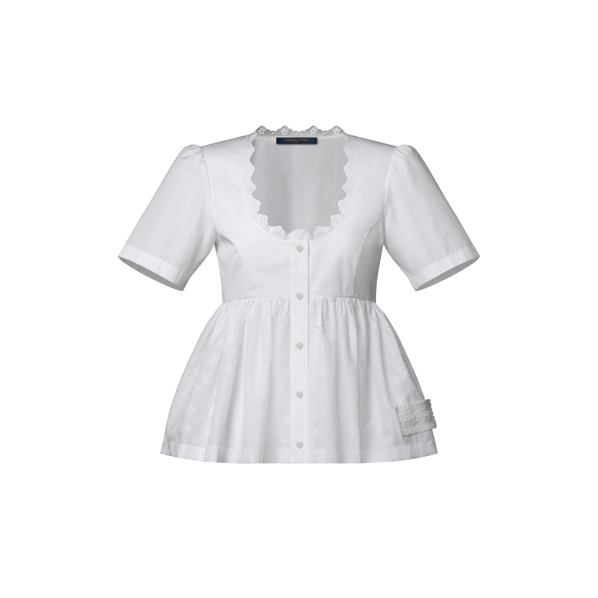 Monogram Silk Shirt Dress - Women - Ready-to-Wear | LOUIS VUITTON Monogram Silk Shirt Dress - Women - Ready-to-Wear | LOUIS VUITTON