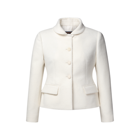 Ready-to-Wear Coats and Jackets Brushed Fitted Jacket | Louis Vuitton ® (Product zoom)