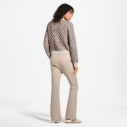 Ready-to-Wear Knitwear Brushed Monogram Cardigan | Louis Vuitton ® (Product zoom)