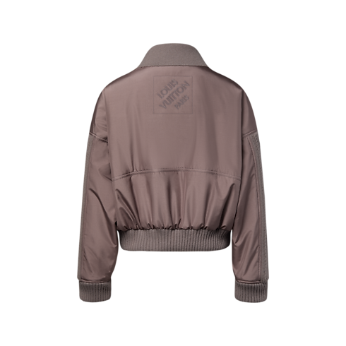 Ready-to-Wear Coats and Jackets Cable Knit Insert Bomber Jacket | Louis Vuitton ® (Product zoom)