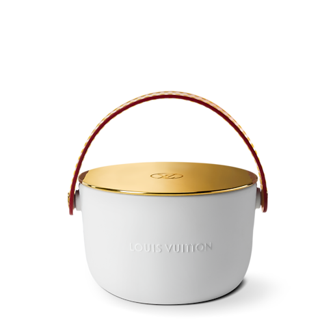 Candle Feuilles d'Or Front View