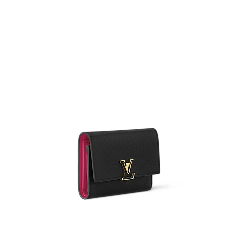 Capucines Small Leather Goods All Small Leather Goods Capucines Compact Wallet | Louis Vuitton ® (Product zoom)