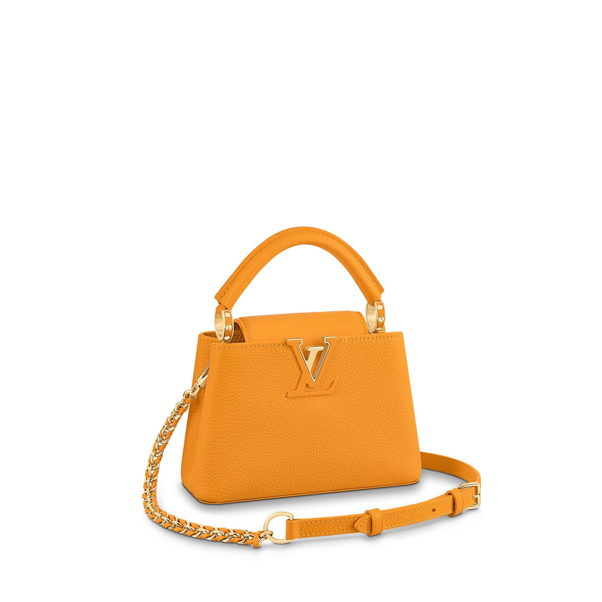 Capucines Structured Crossbody Satchels, Leather | LOUIS VUITTON ®