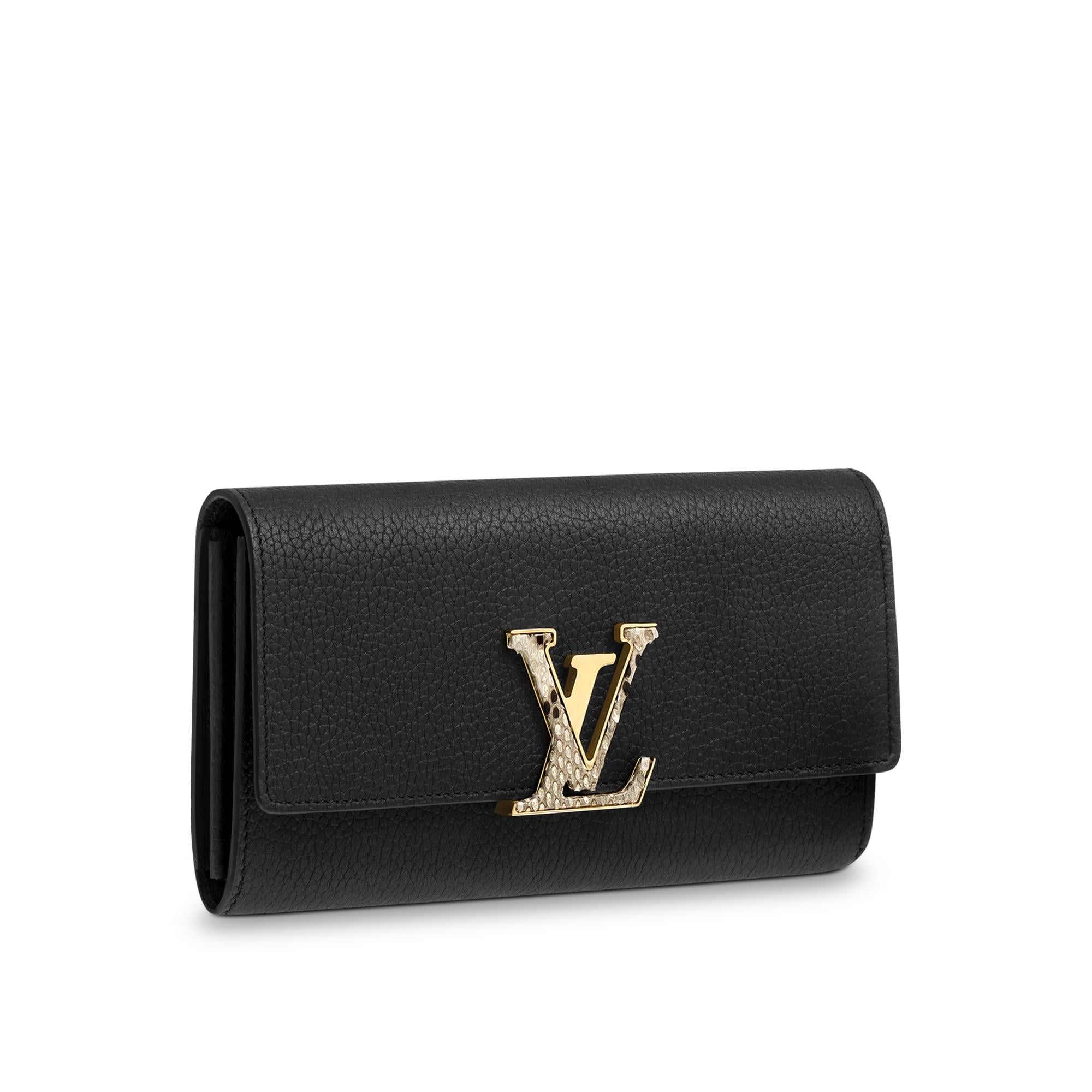 louis vuitton capucines black