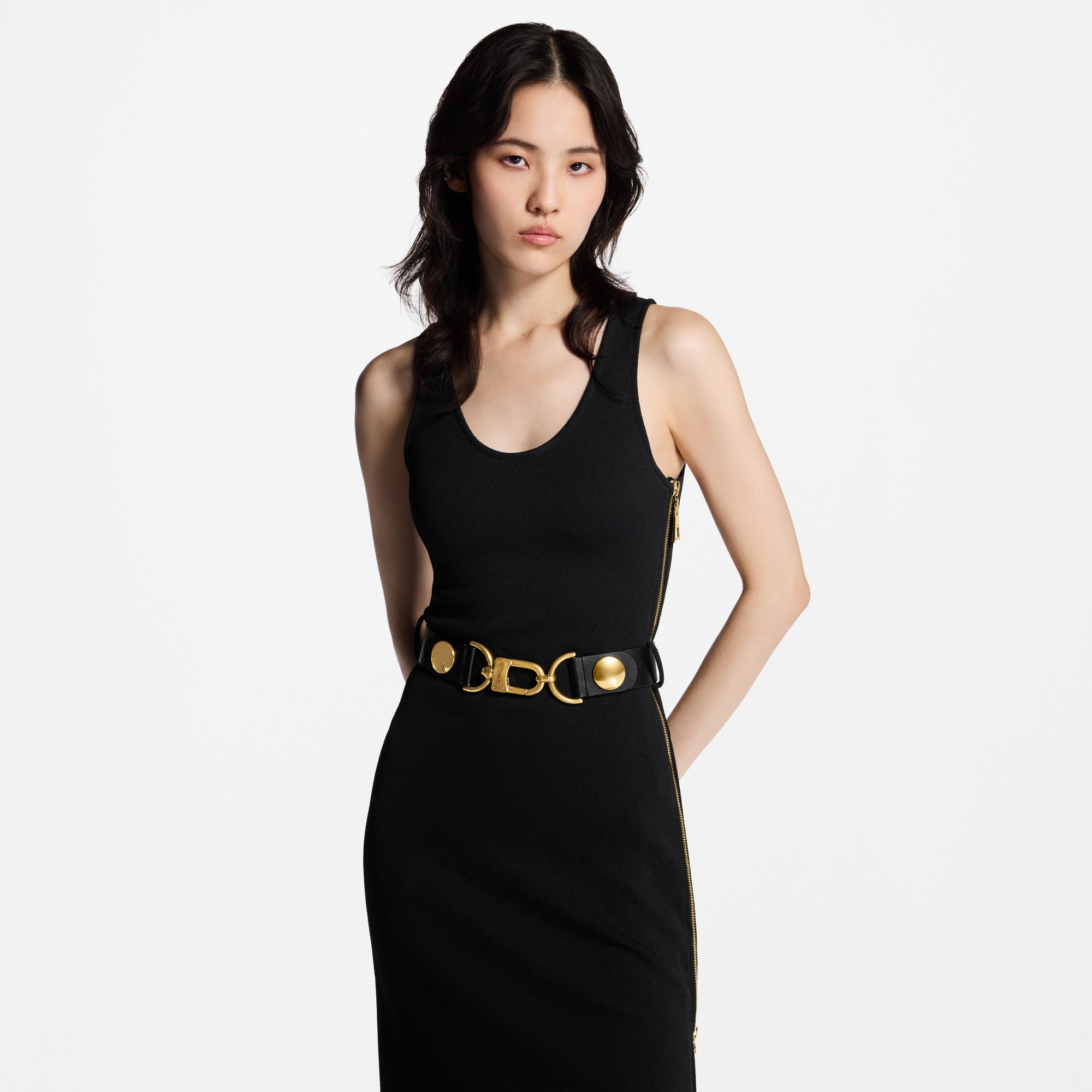  Ready-to-Wear Dresses Carabiner Belt Dress | Louis Vuitton ® (Product zoom)
