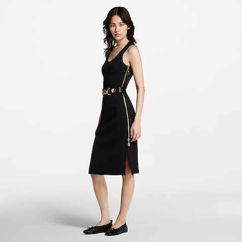 Ready-to-Wear Dresses Carabiner Belt Dress | Louis Vuitton ® (Product zoom)