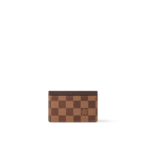 Damier Ebene Small Leather Goods All Small Leather Goods Card Holder | Louis Vuitton ® (Product zoom)
