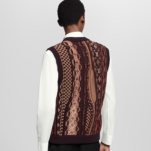 Ready-to-Wear All Ready-to-Wear Cardigan Vest | Louis Vuitton ® (Product zoom)